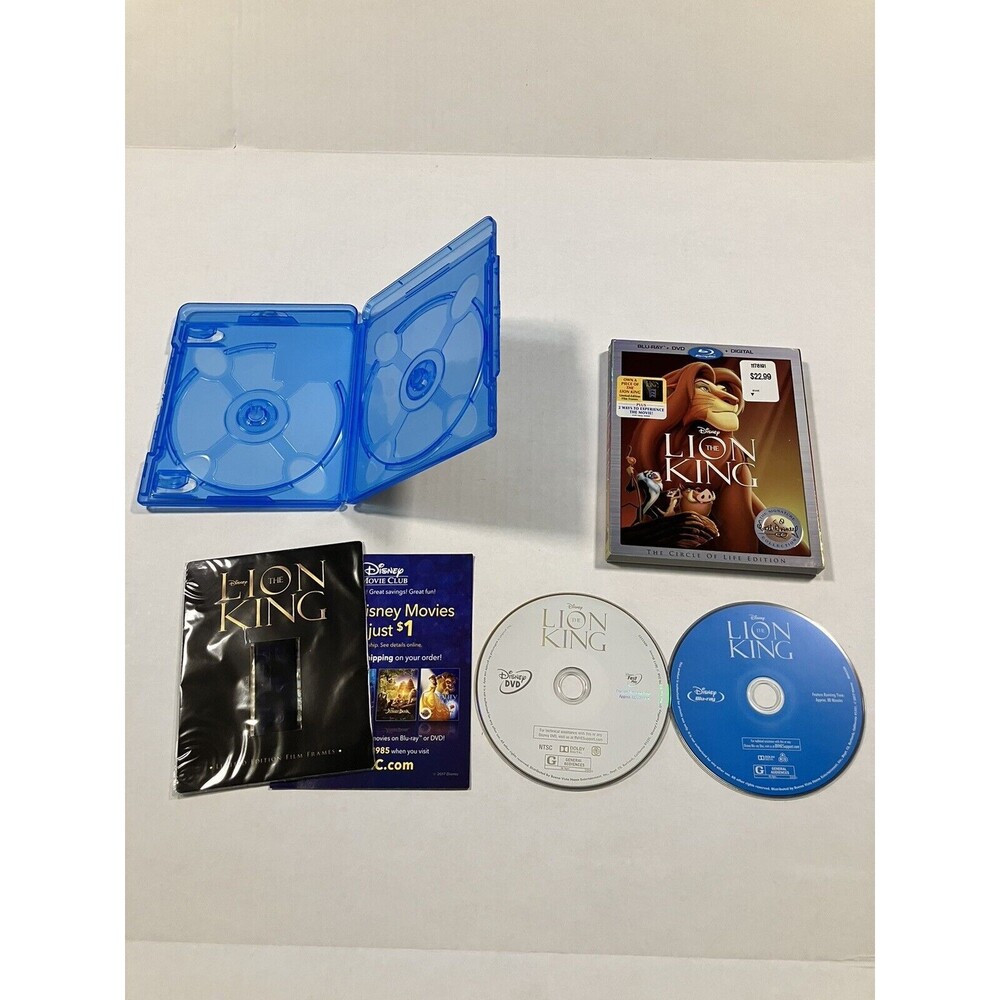 The Lion King (Blu-ray and DVD, Disney, 1994) Tested - Picture 3 of 5